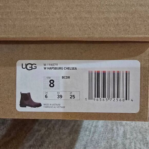 UGG - W HAPSBURG CHELSEA BOOTS - SZ. 8 - Picture 11 of 12